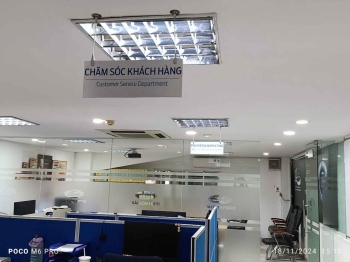 Bảng tên phòng inox